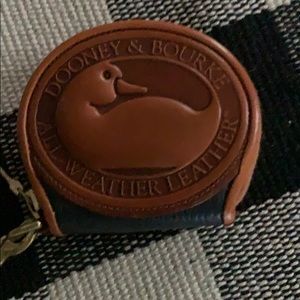 Beautiful vintage Coin purse by Dooney and Bourke
